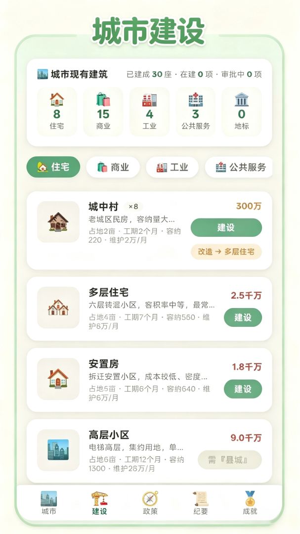 打造国际都市游戏截图