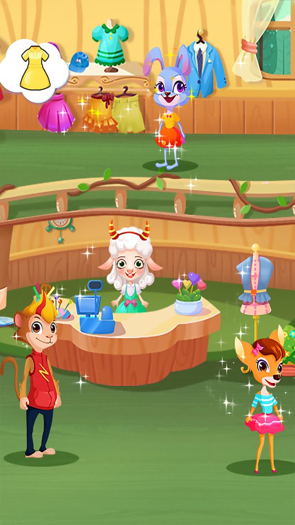 动物时尚裁缝店游戏截图