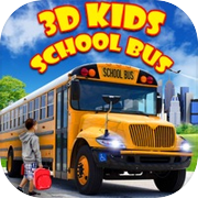 3D孩子校车司机icon