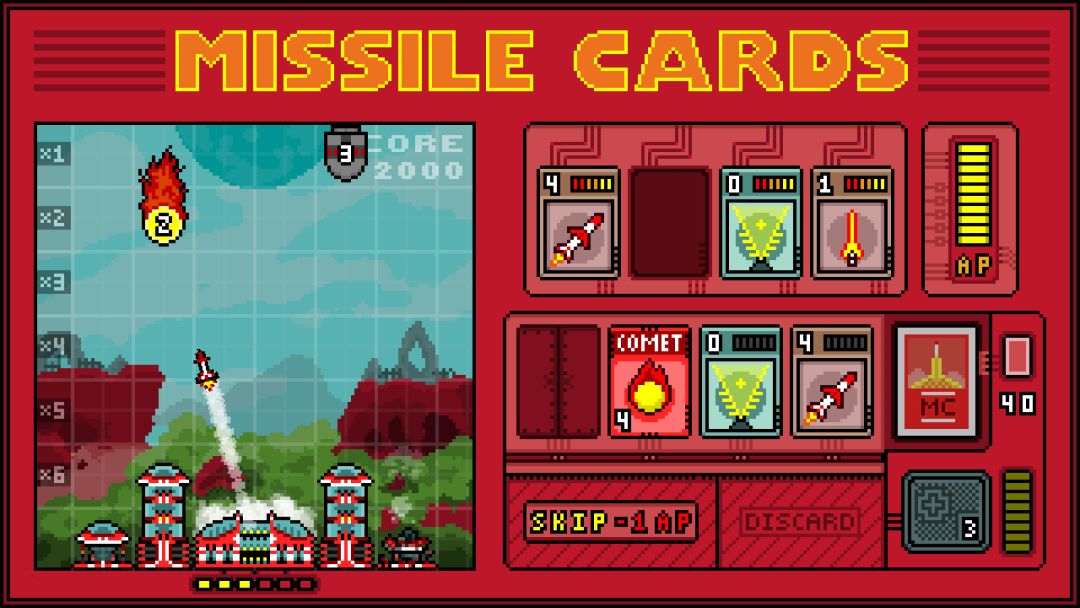 Missile Cards游戏截图