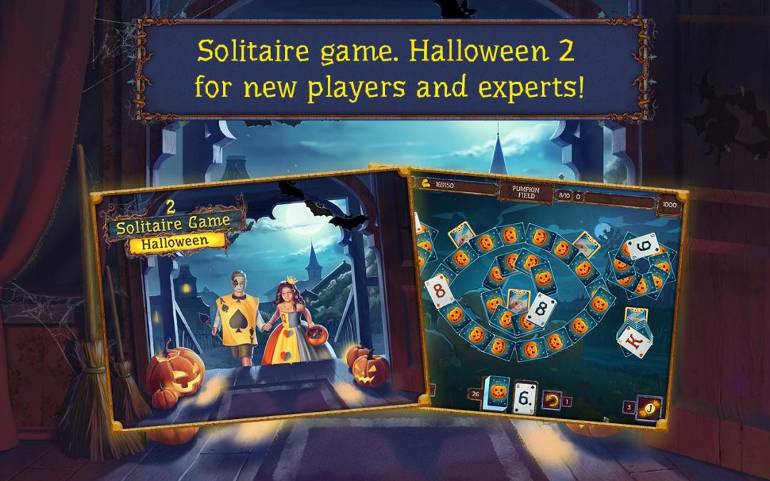 Solitaire game Halloween 2游戏截图