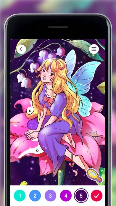 ColorPlanet® Paint by Number游戏截图