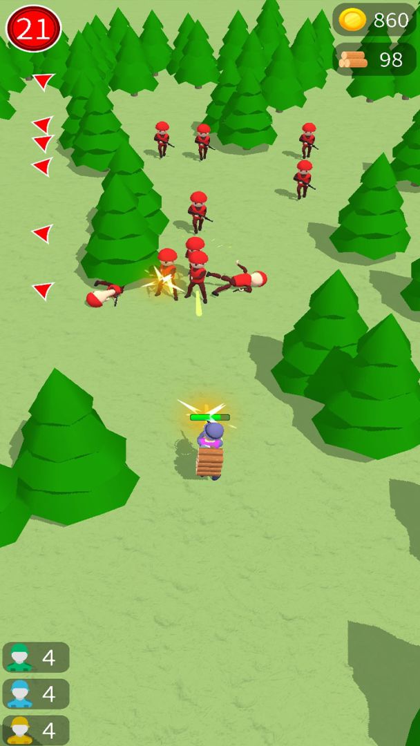 伐木者战争游戏截图