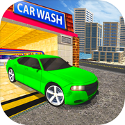 Car Wash Service Station: Car Drivericon