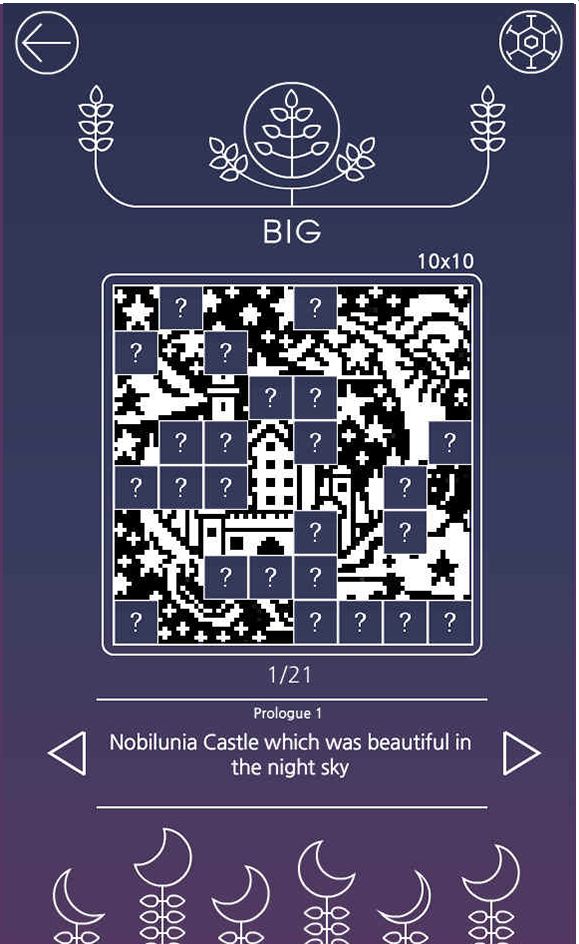 Picross Luna - A forgotten tale游戏截图