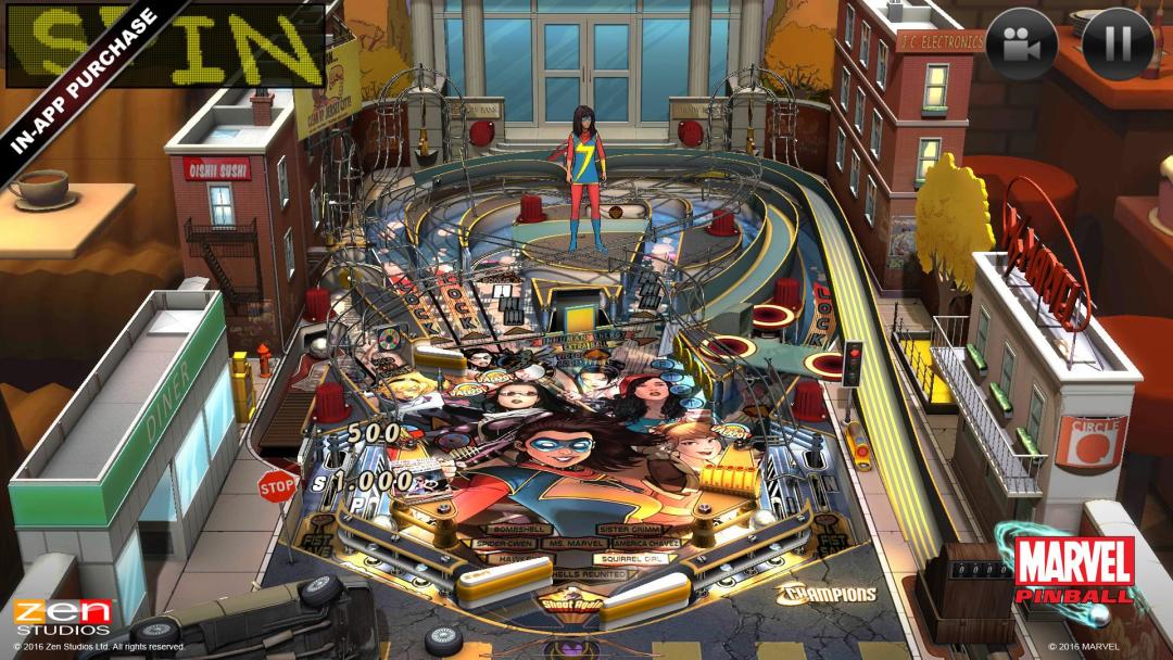 Marvel Pinball游戏截图