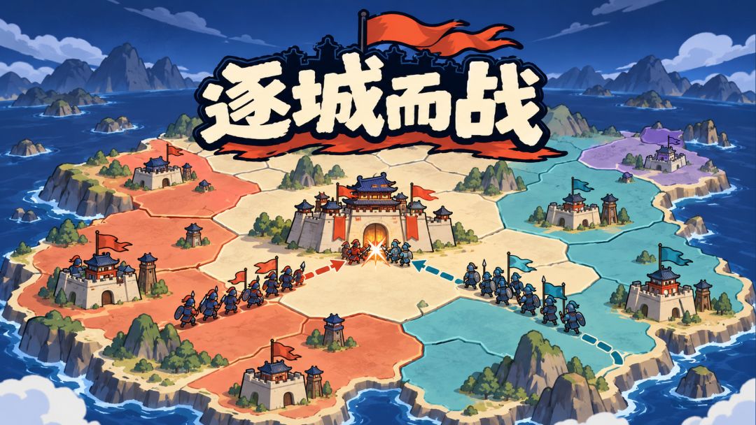 逐城而战