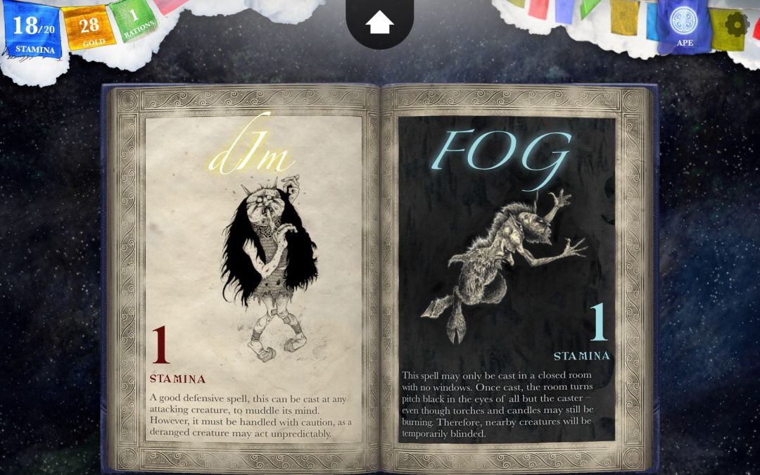 Sorcery! Parts 1 and 2游戏截图