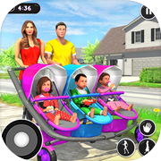 New Mother Baby Triplets Family Simulatoricon