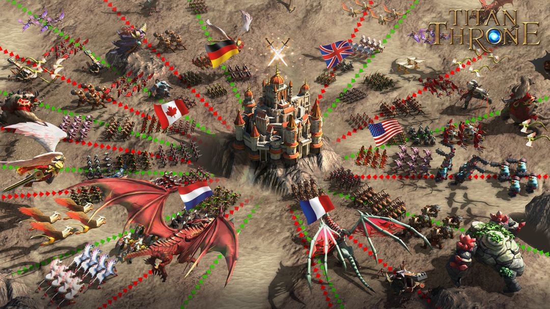 泰坦王座游戏截图