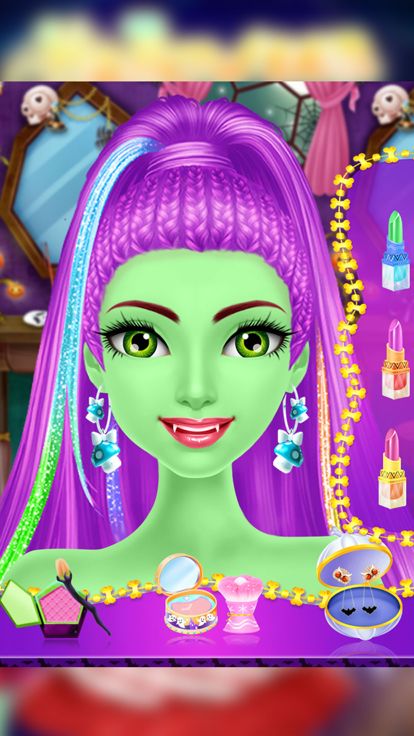 Halloween Makeup and Hairsalon游戏截图