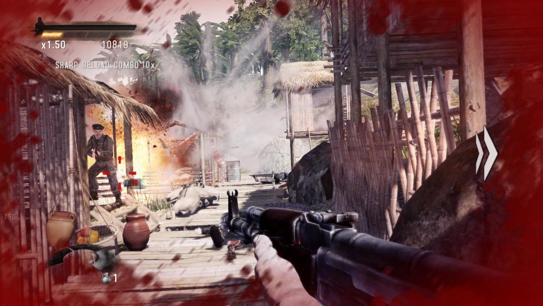 Rambo The Video Game + Baker Team DLC游戏截图