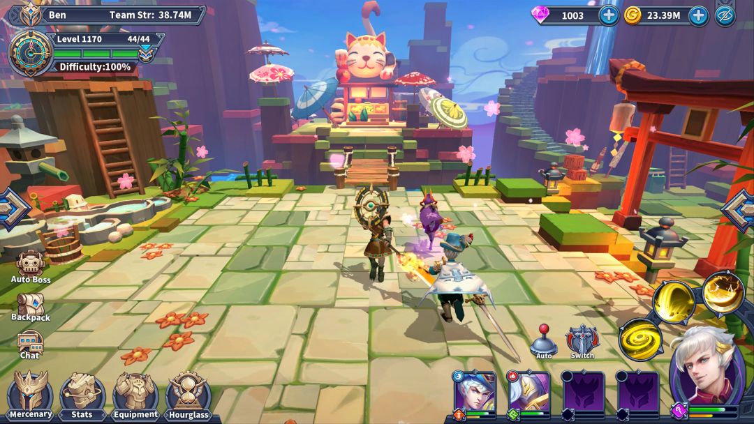 Endless World Idle RPG游戏截图