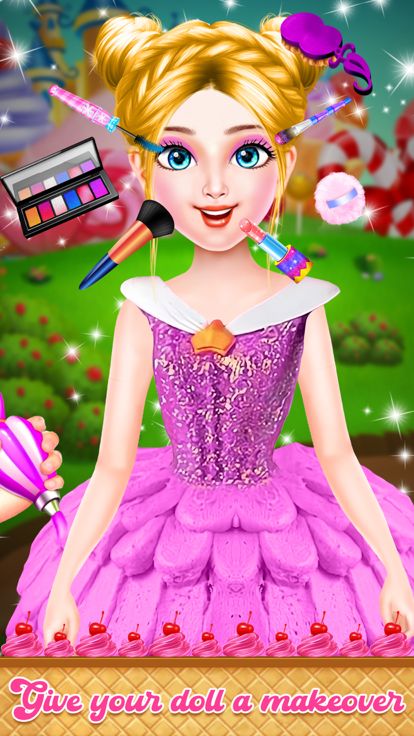 Fashion Doll Cake Games 2023游戏截图