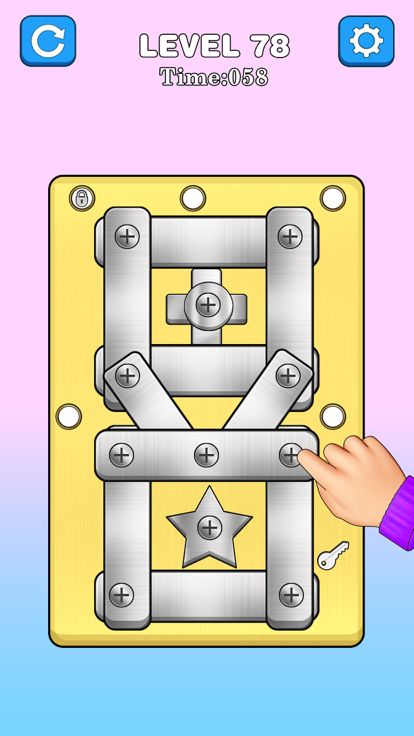 Screw Puzzle Nuts & Bolts Game游戏截图