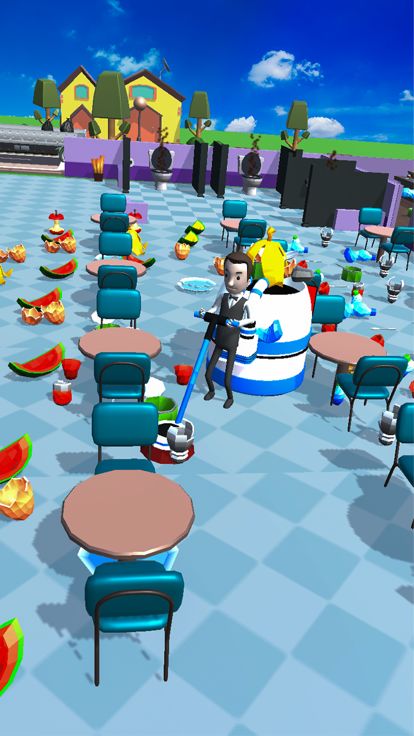 Cleanup Restaurant Sim Game游戏截图