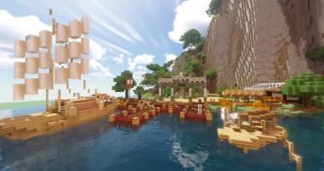 我的世界《三国·赤壁》玩法登场！火烧赤壁一触即发