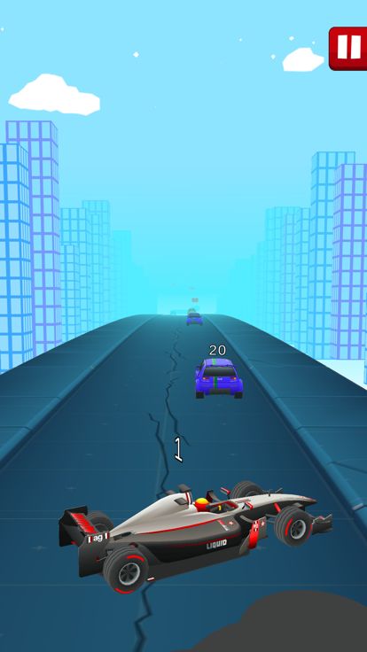 升级汽车 - 加速比赛游戏截图