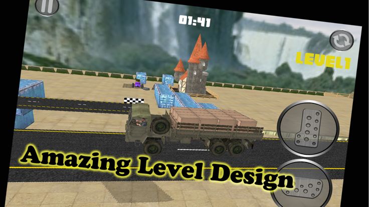 Trucker Transporter - 3D Sim游戏截图