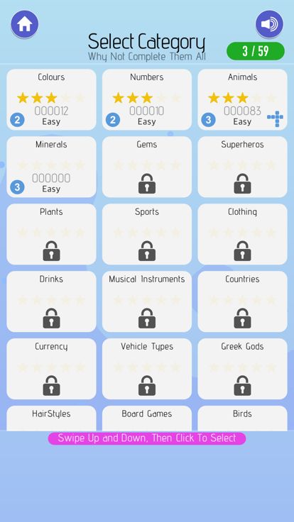Category Craze游戏截图