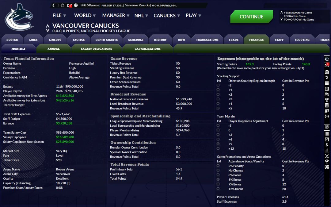 Franchise Hockey Manager 8游戏截图