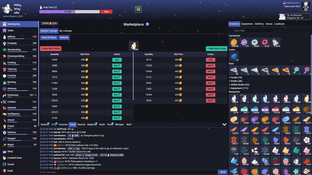 Milky Way Idle - 银河奶牛放置游戏截图
