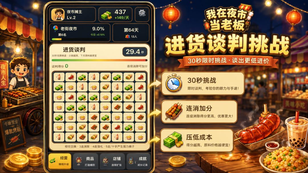 我在夜市当老板游戏截图