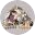 挤在一起的兔兔icon
