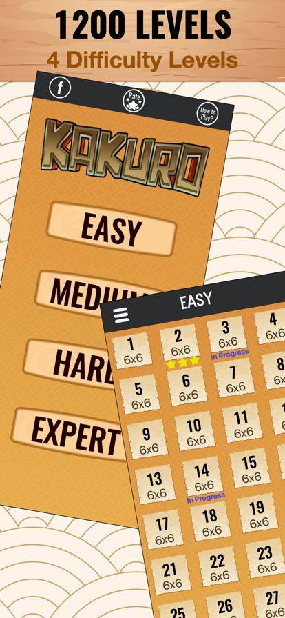 Kakuro Cross Sums Puzzles游戏截图