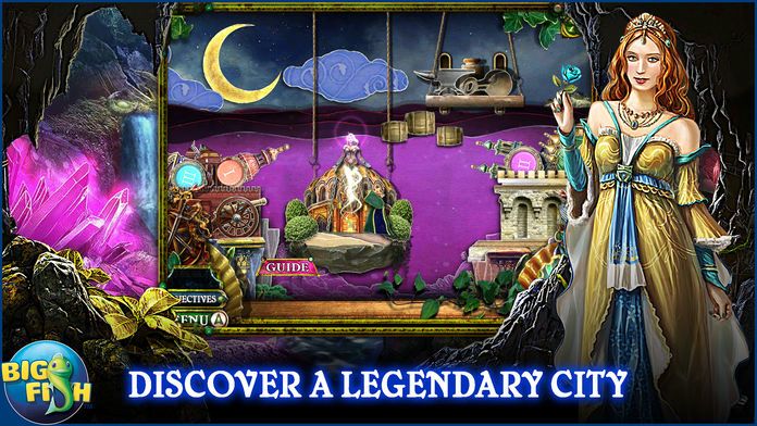 Dark Parables: The Little Mermaid and the Purple Tide - A Magical Hidden Objects Game (Full)游戏截图