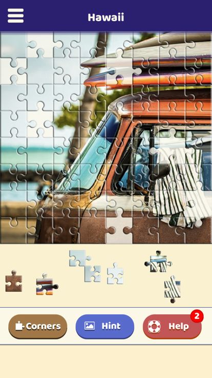 Hawaii Sightseeing Puzzle游戏截图