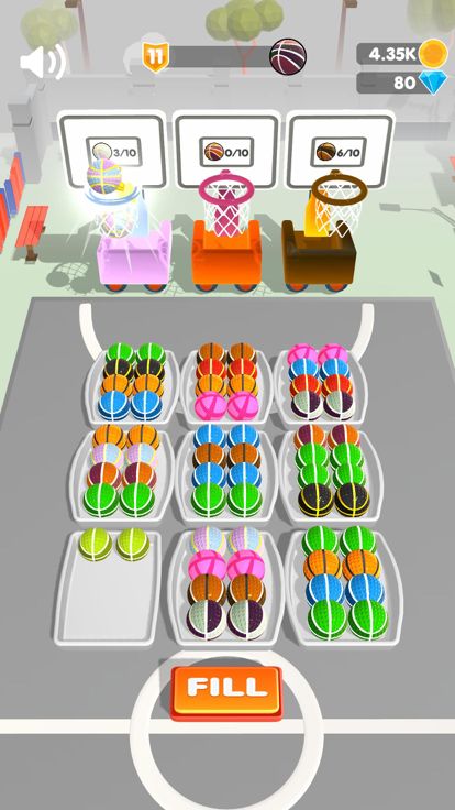 Hoop Sort游戏截图