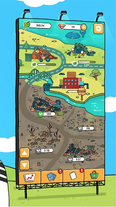 Idle EcoClicker: Green Planet游戏截图