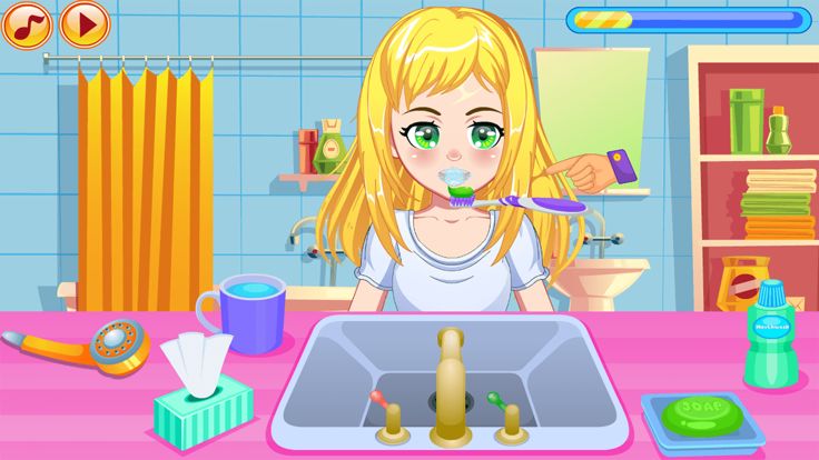 装扮游戏，上课迟到游戏截图