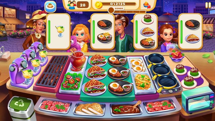 Cooking Island: Food Games游戏截图