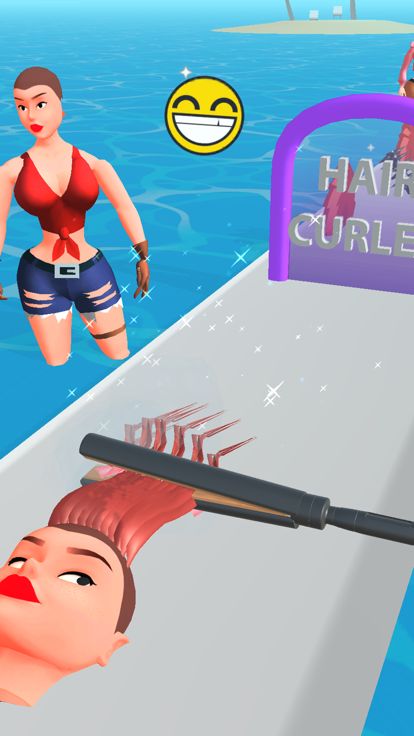 Hair Curl : Party Makeover游戏截图