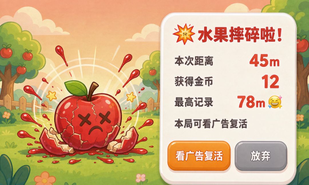 水果跑酷游戏截图