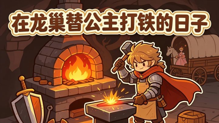 在龙巢替公主打铁的日子 封面