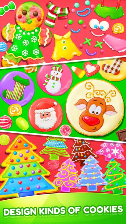 Christmas Unicorn Cookies游戏截图
