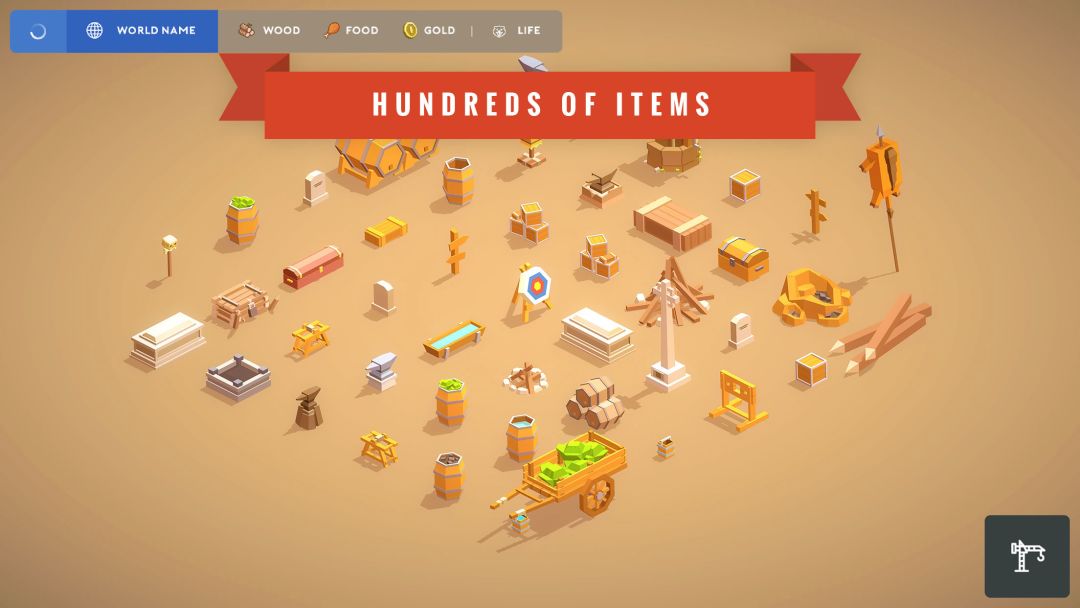 袖珍建造游戏截图