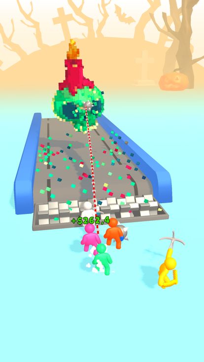 Rope Demolish Clicker游戏截图