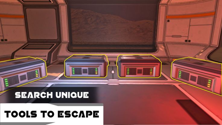 逃脱游戏：火星外星人游戏截图