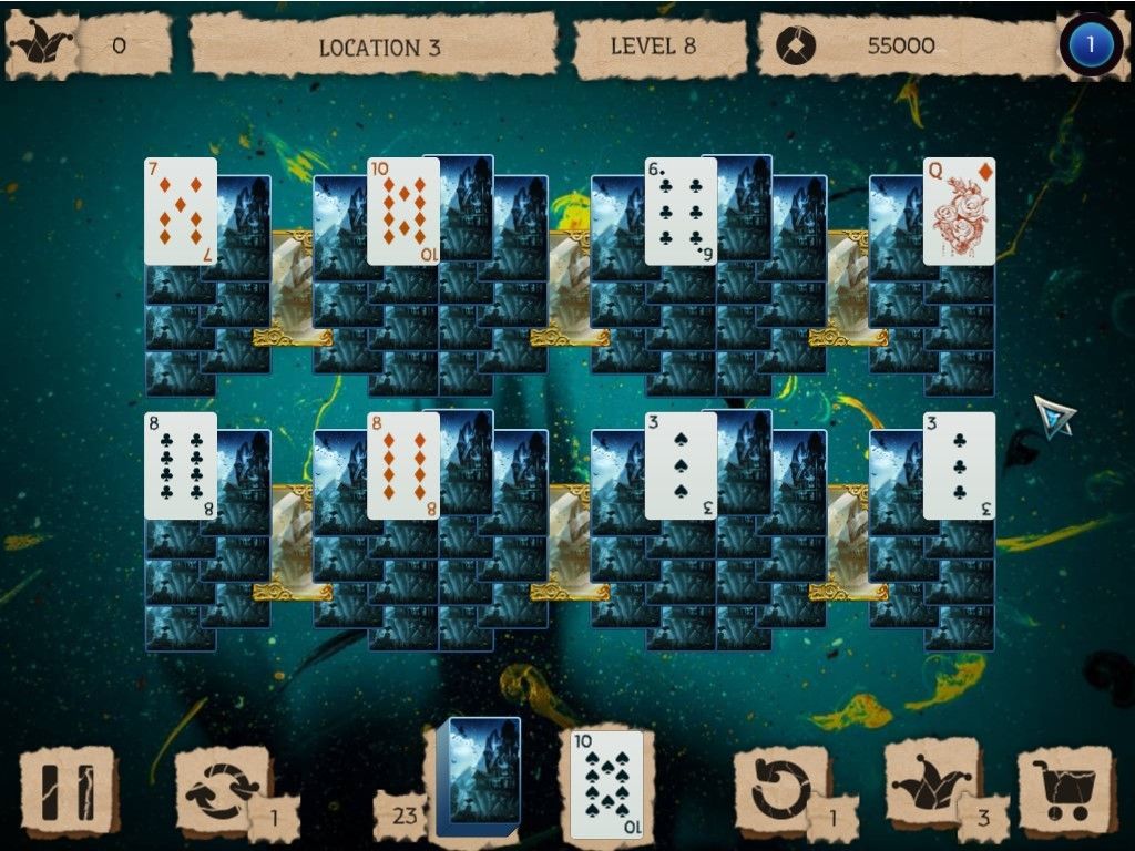 Mystery Solitaire. The Black Raven 3游戏截图
