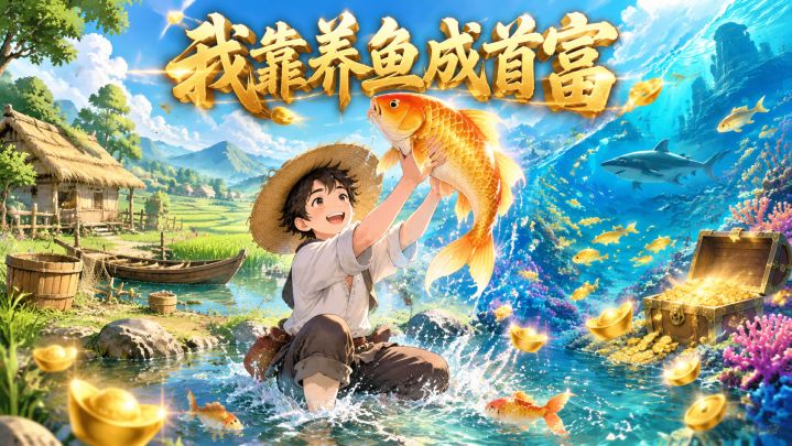我靠养鱼成首富 封面