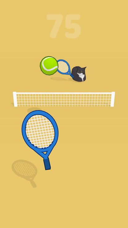 Tennis Cat 3D游戏截图