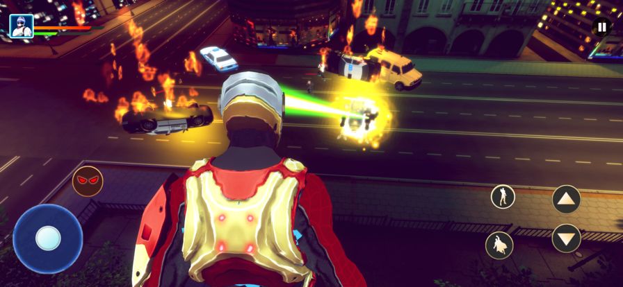 超级英雄战斗机:正义战争游戏截图