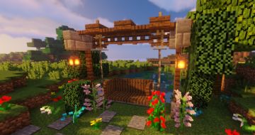 这次轮到你推我啦~童年秋千建筑教程