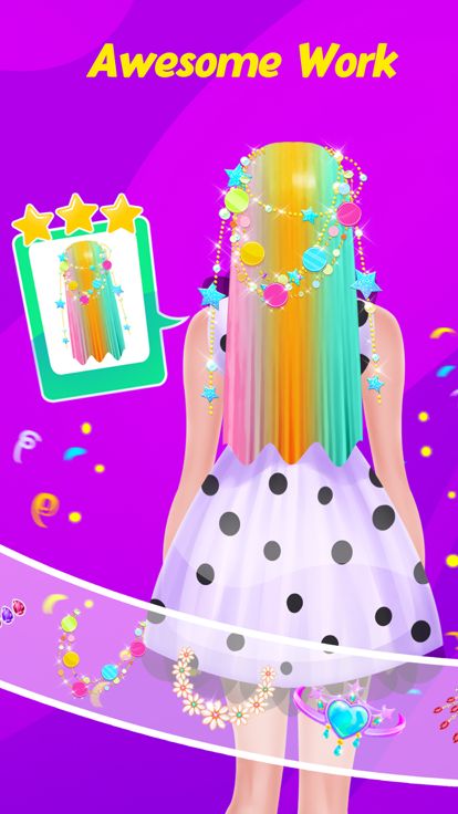 Hair-Dye Artist - Fashion Hair游戏截图
