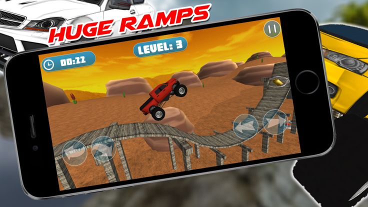 Monster Truck Stunt Madness 3D游戏截图