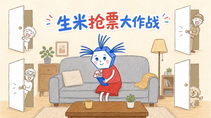 生米抢票大作战 封面